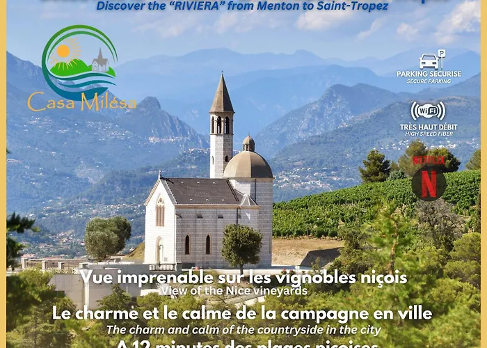 Maison Casa Milesa - Charme, Calme, 12 Min Mer, Parking Prive